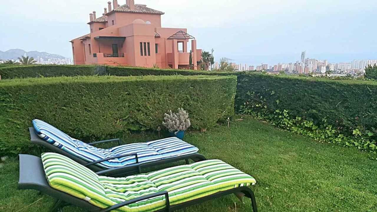Luxyry Apartament Benidorm Финестрат Экстерьер фото
